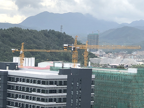 东莞工地塔式起重机